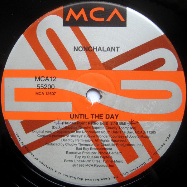 Nonchalant - Until The Day (12", Single)