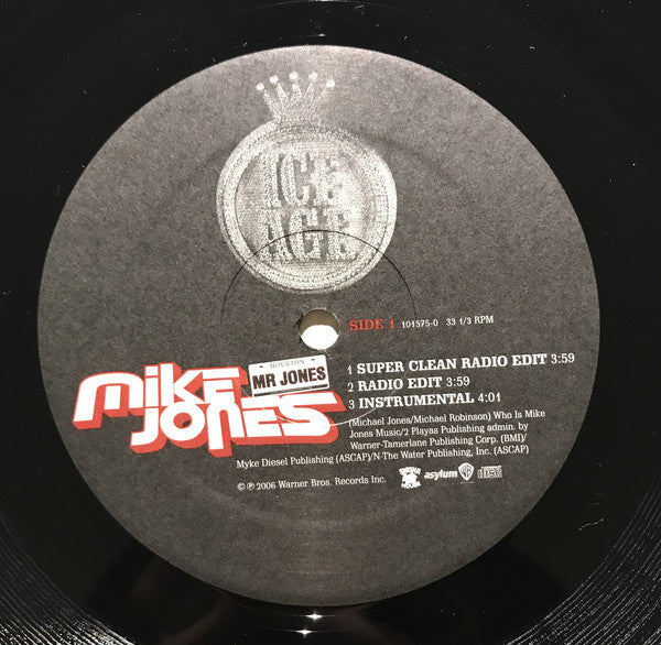 Mike Jones (2) : Mr. Jones (12", Single)