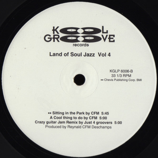 Various : Land Of Soul Jazz (Volume 4) (LP, Album, Ltd)