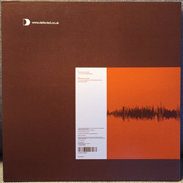 G-Club Presents Banda Sonora - Pressure Cooker (12")