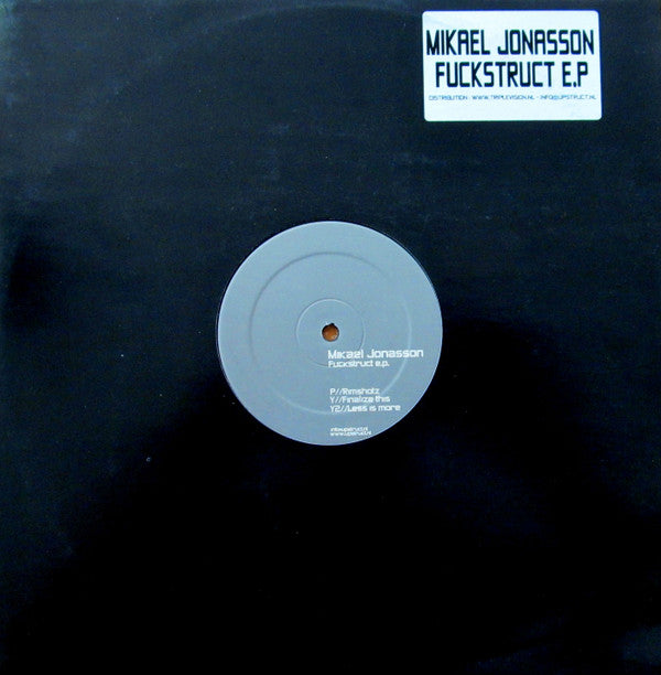 Mikael Jonasson : Fuckstruct EP (12", EP)