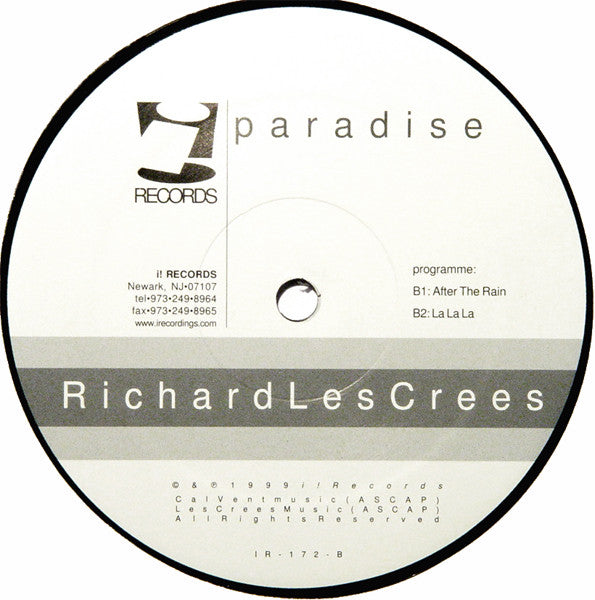 Richard Les Crees - Paradise (12")