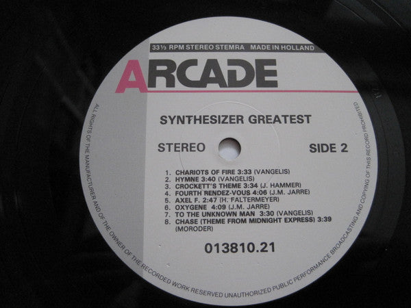 Starink* : Synthesizer Greatest (LP, Album)