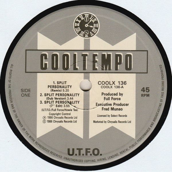 UTFO : Split Personality (12")