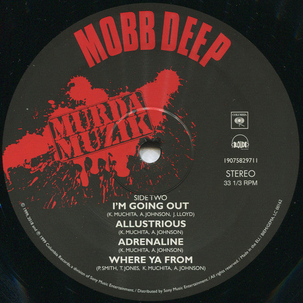 Mobb Deep - Murda Muzik (2xLP, Album, RE)