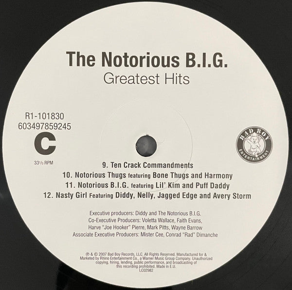 Notorious B.I.G. - Greatest Hits (2xLP, Comp, RE)