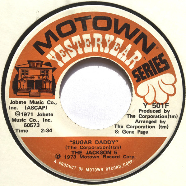 The Jackson 5 - Maybe Tomorrow / Sugar Daddy (7", Single)