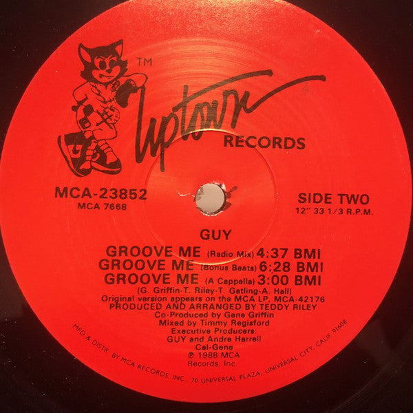 Guy - Groove Me (Extended Version) (12", Single, RE)