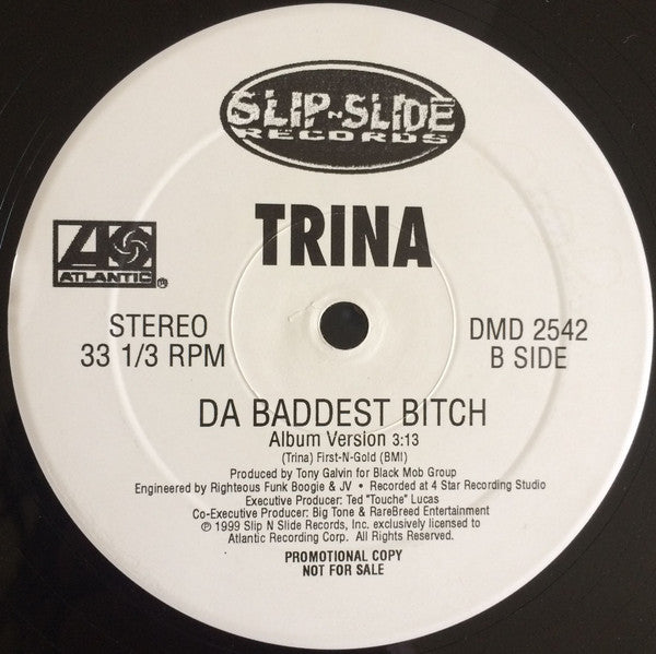 Trina - Da Baddest Bitch (12", Promo)