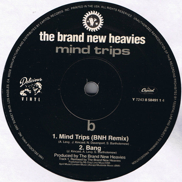 The Brand New Heavies - Mind Trips (12")