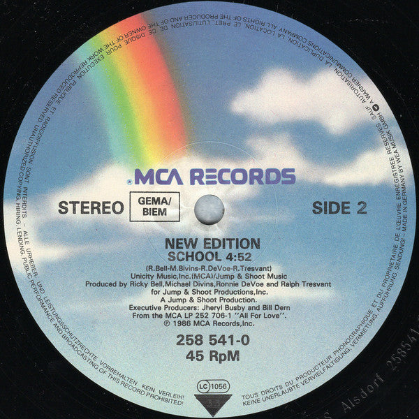 New Edition : Earth Angel (12")