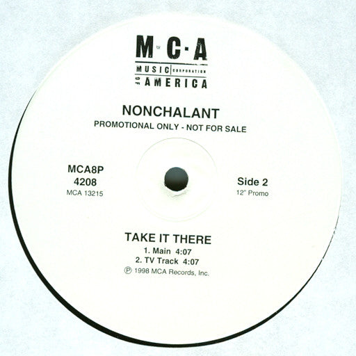 Nonchalant - Take It There (12", Promo)