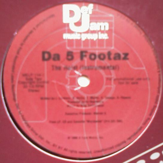 Da 5 Footaz - The Heist (12", Promo)