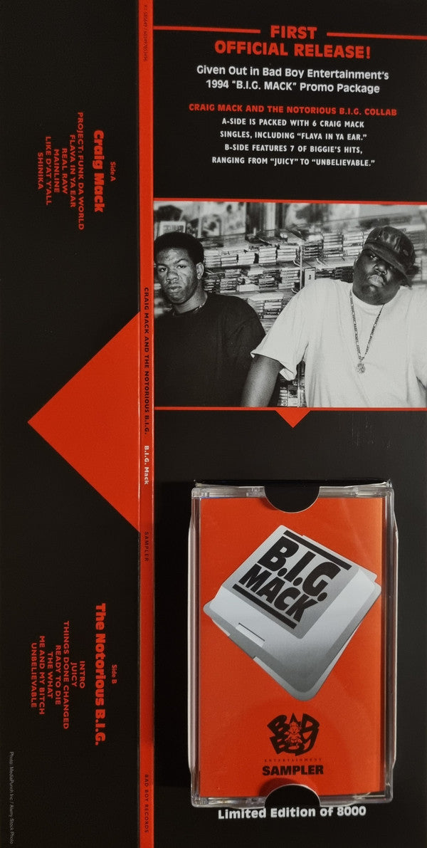 Craig Mack / Notorious B.I.G. : B.I.G. Mack (RSD, Ltd, RE + LP, Smplr + Cass, Smplr)