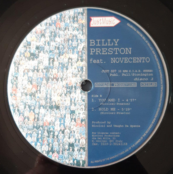 Billy Preston Featuring Novecento - You And I (2xLP, Album, Ltd)