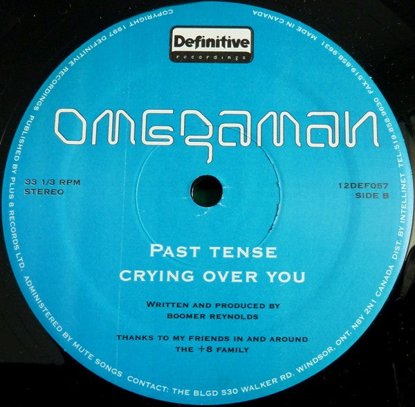 Omegaman : Call My Name (12")