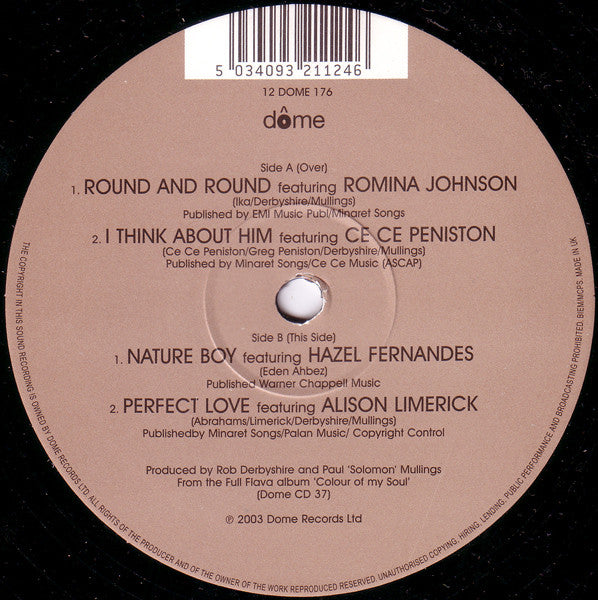 Full Flava : Colour Of My Soul (12", Smplr)