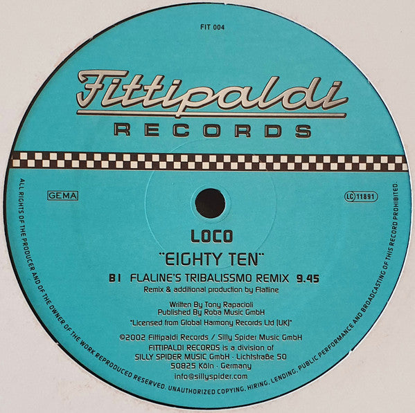 Loco - Eighty Ten (12")