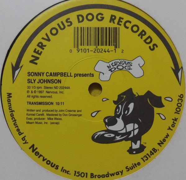 Sonny Campbell Presents Sly Johnson - Transmission (12")