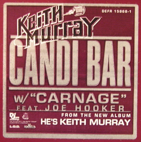Keith Murray : Candi Bar (12", Promo)