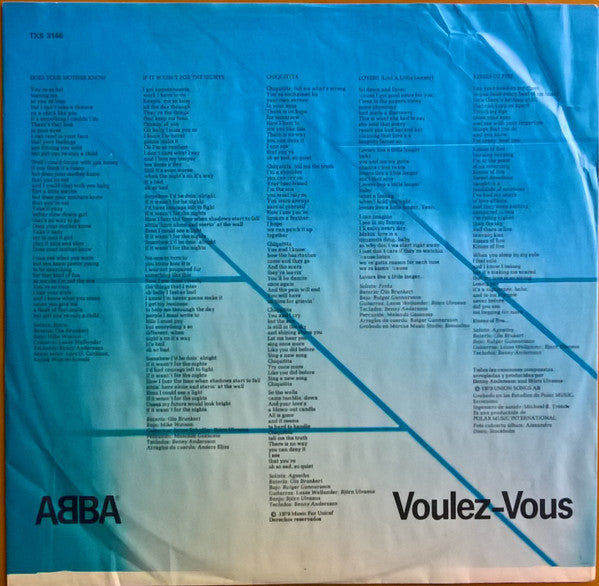 ABBA - Voulez-Vous (LP, Album)