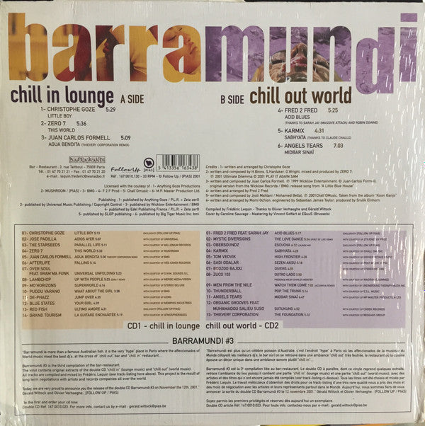 Various : Barramundi Vol. 3 - Chill In / Chill Out (12", EP)