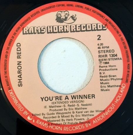 Sharon Redd - You're A Winner (7")