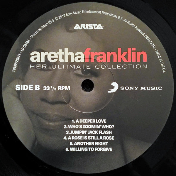 Aretha Franklin - Her Ultimate Collection (LP, Comp, RM)