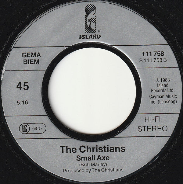 The Christians - Harvest For The World (7", Single)