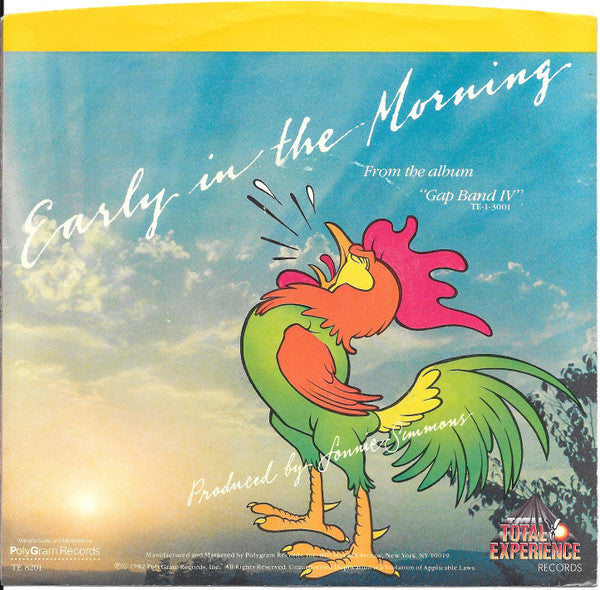 The Gap Band - Early In The Morning (7", Styrene, 19 )