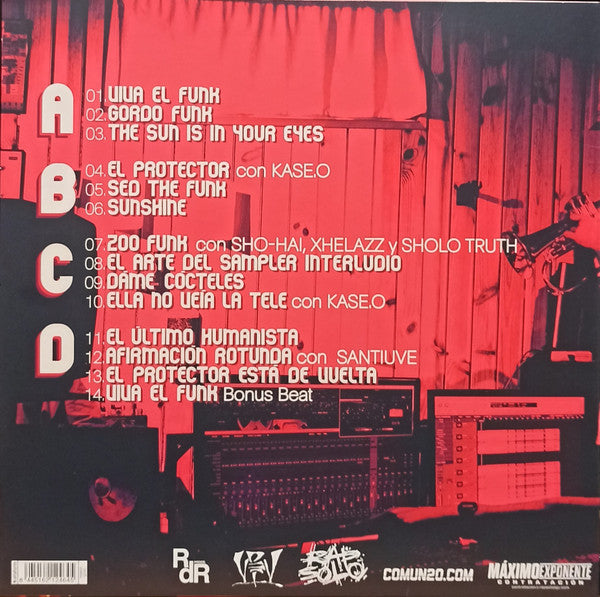 R De Rumba & Carlos Porcel (4) : Funk Experience (2xLP, Album)