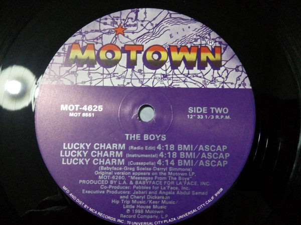 The Boys : Lucky Charm (12", Single)