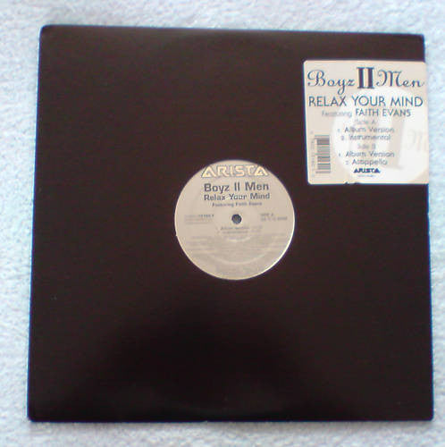 Boyz II Men Featuring Faith Evans : Relax Your Mind (12")