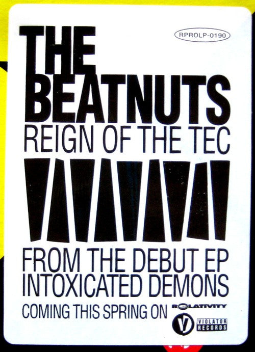 The Beatnuts : Reign Of The Tec (12", Promo)