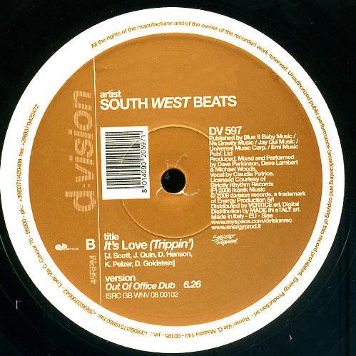 South West Beats - It's Love (Trippin') (12")