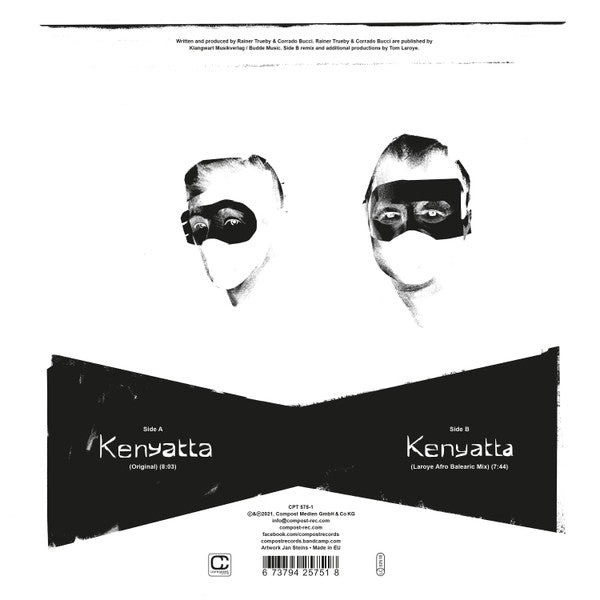 Rainer Trueby* & Corrado Bucci - Kenyatta (12")