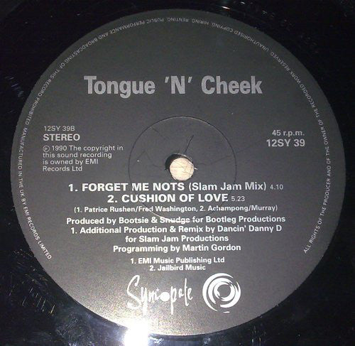 Tongue N Cheek - Forget Me Not$ (DNA Remix) (12")