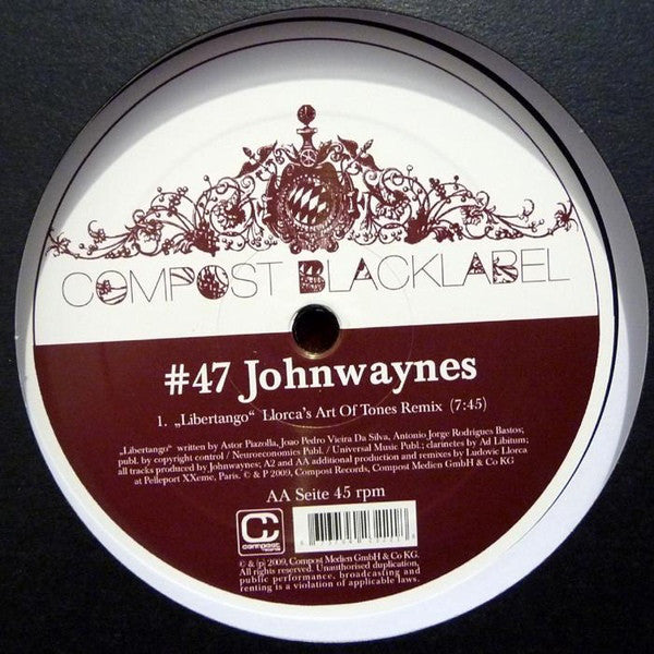 Johnwaynes - Libertango (12")