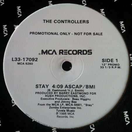The Controllers (2) : Stay (12", Promo)
