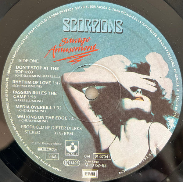 Scorpions : Savage Amusement (LP, Album)