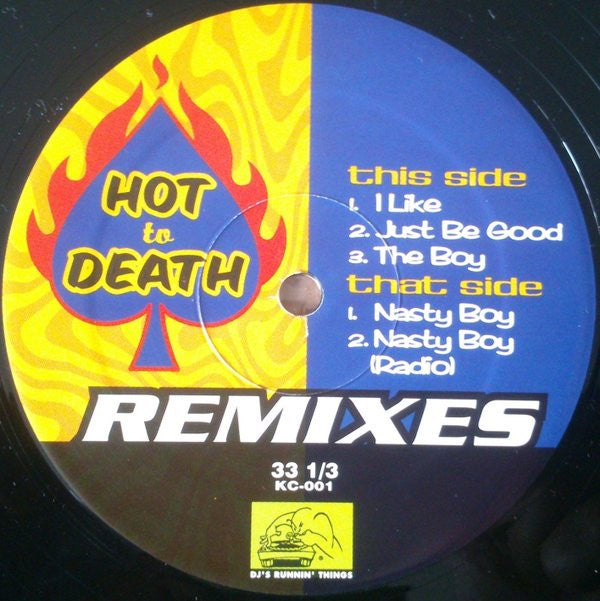 Various : Hot To Death Remixes (12", Unofficial)