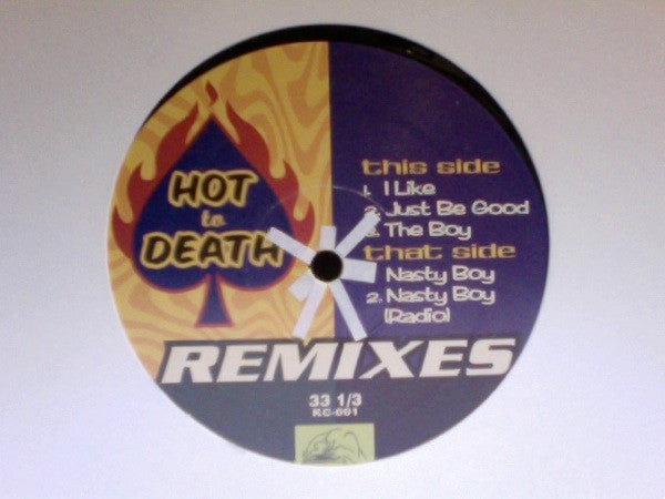 Various : Hot To Death Remixes (12", Unofficial)