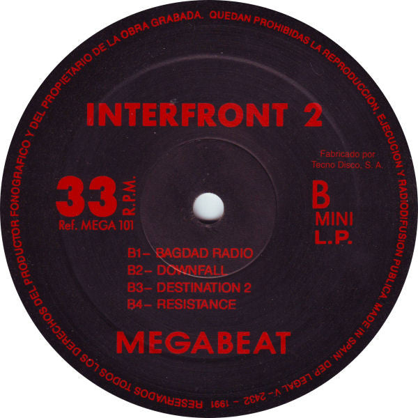 Interfront 2* - Destination (12", MiniAlbum)