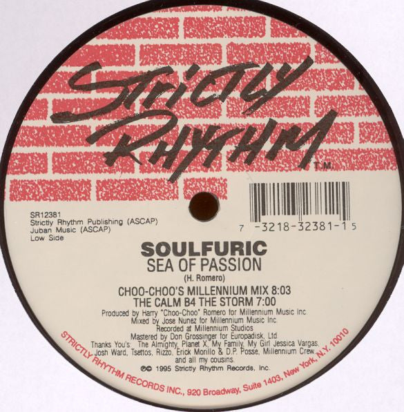 Soulfuric - Sea Of Passion (12")