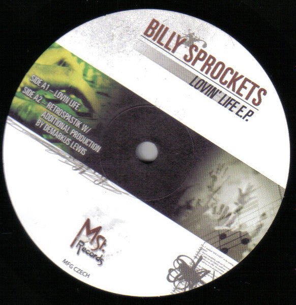 Billy Sprockets - Lovin' Life E.P. (12", EP)