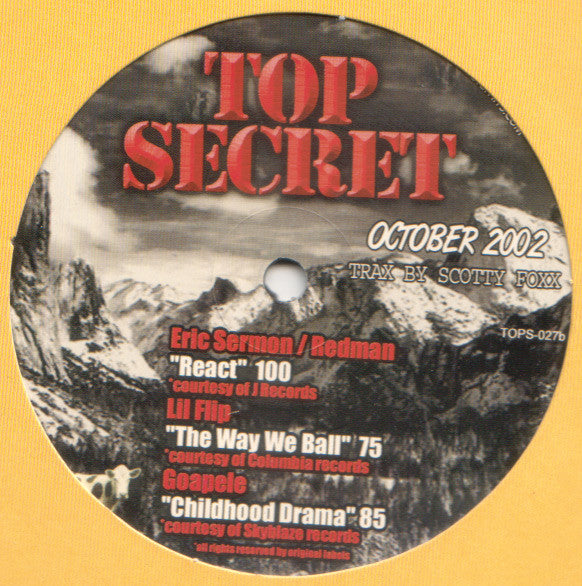 Various : Top Secret October 2002 (12")