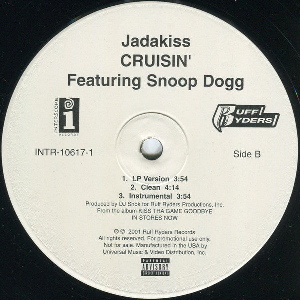 Jadakiss : Keep Ya Head Up (12", Promo)