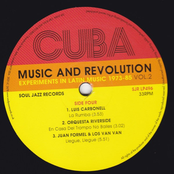 Various - Cuba: Music And Revolution (Culture Clash In Havana Cuba: Experiments In Latin Music 1973-85 Vol. 2) (3xLP, Comp)