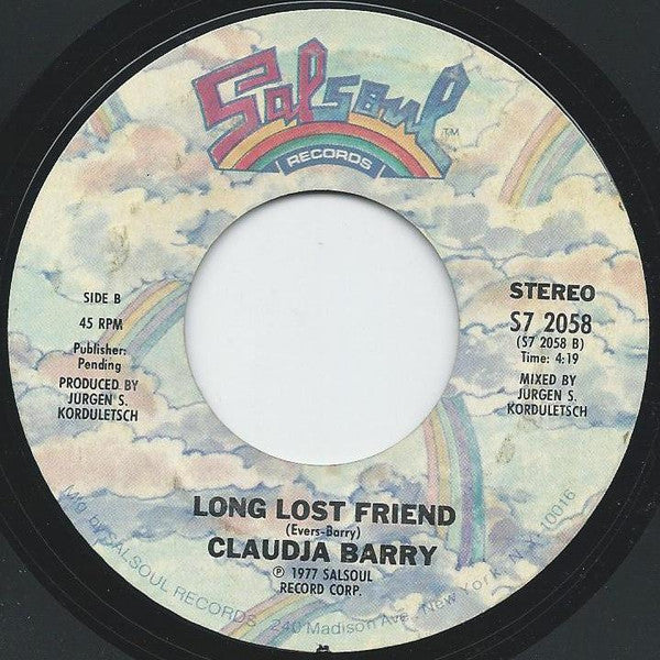 Claudja Barry - Dancin' Fever (7", Single, Styrene, Pit)
