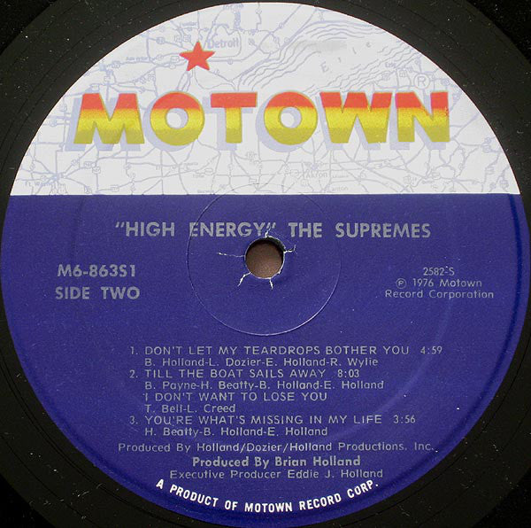 The Supremes - High Energy (LP, Album, Mon)